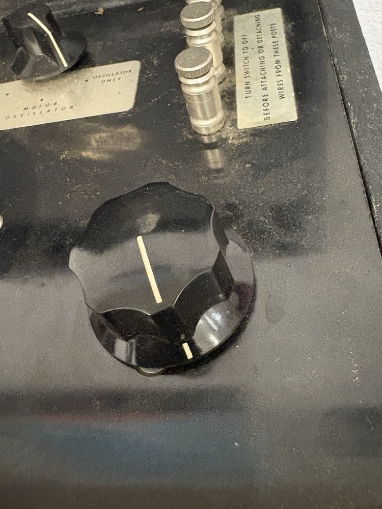 Instructograph Electronic Training Unit Signal Generator Morse Code Tester AS IS