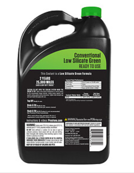 Prestone AF3300 - Engine Coolant / Antifreeze. Pack 6