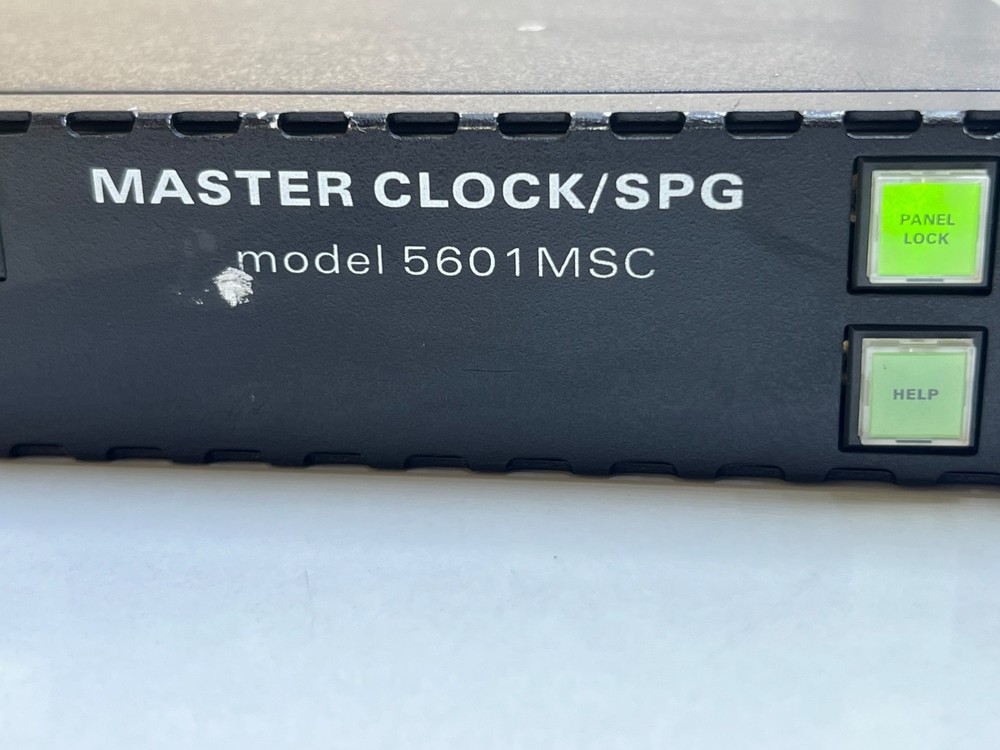 Evertz 5601MSC Master SPG/Master Clock System