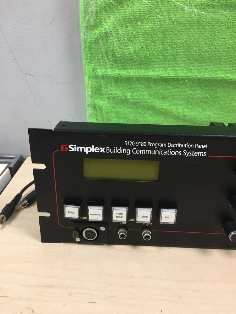 Simplex 5120-9180 Program Distribution Panel