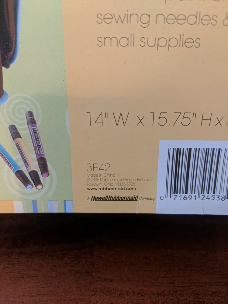 Rubbermaid craftainers Stamp & Tool Pouch, Craft Tool Storage