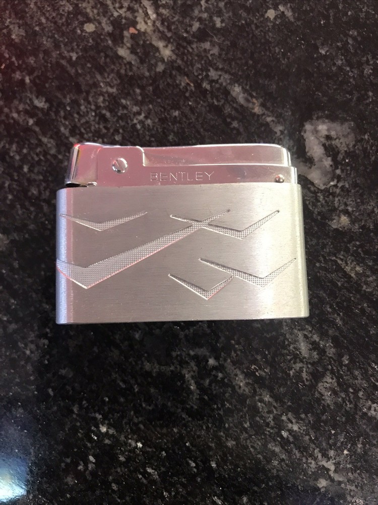 Vintage Bentley Etched Cigarette Lighter