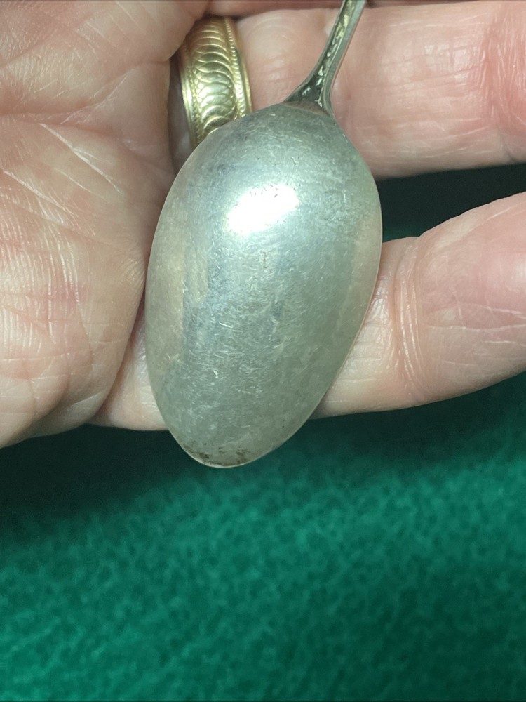 Unique Figural 1954 centennial Sterling Spoon, Atlantic City