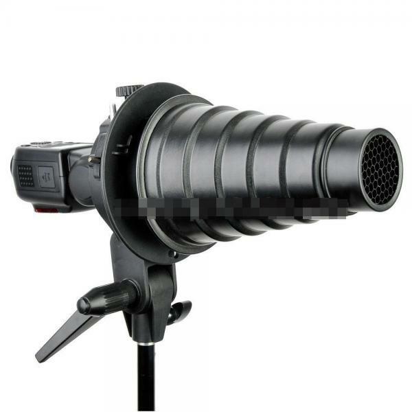 US S-Type Bowens Flash Speedlite Bracket Holder For Flash Snoot Softbox VS Godox