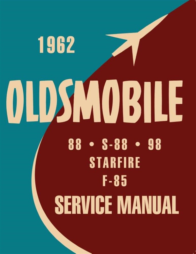 1962 Oldsmobile Shop Manual Supplement