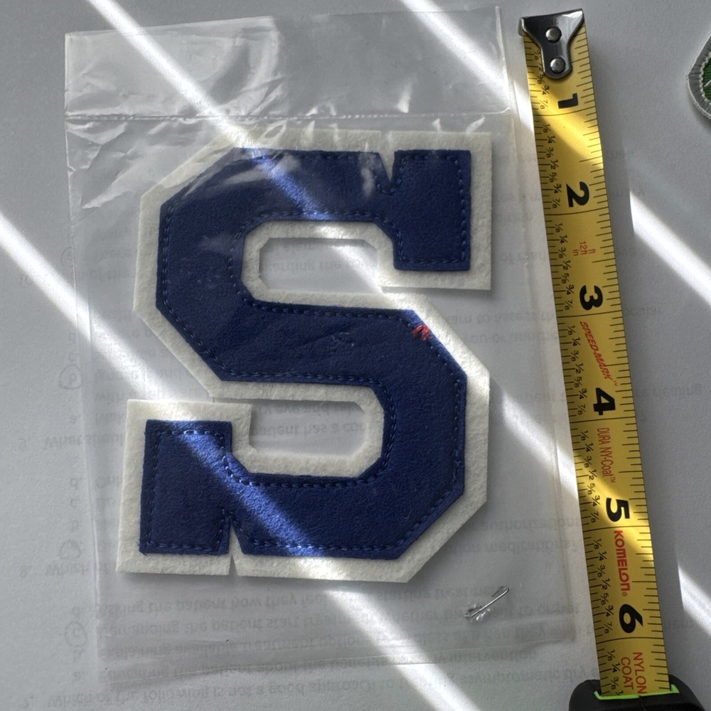 Skyway Middle Schhol “S” patch for jacket