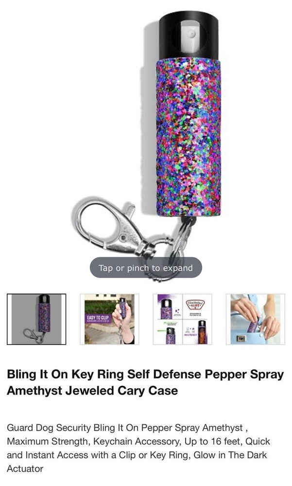 Bling It On Pepper Spray