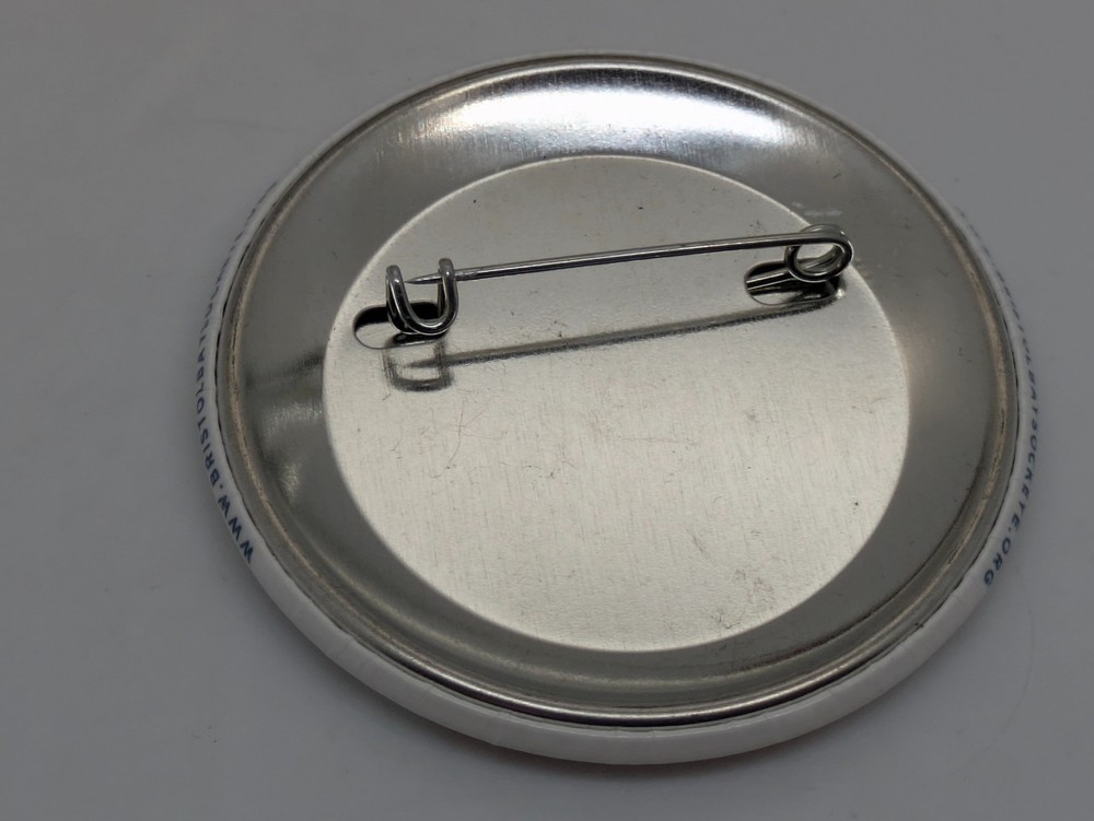 Bristol Bay Salmon Button Badge Pin