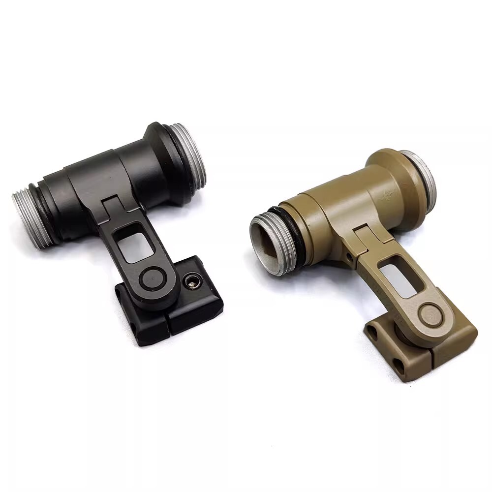 SS Precision M-AX CAG Helmet Flashlight Mount Flashlight Base SS MAX Bracket