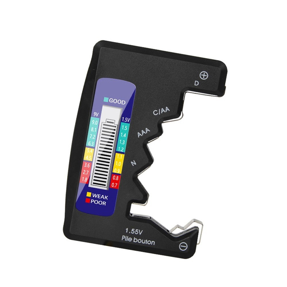 Battery Tester Battery Check Black Capacitance Detector Diagnostic Tool