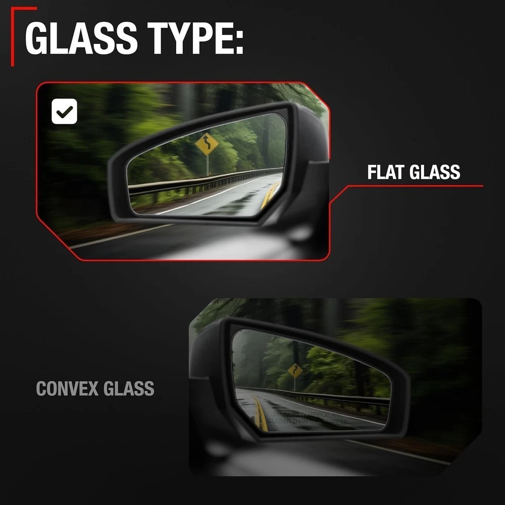 Replacement - Compatible with 2022-2024 Honda Civic - Driver Side Mirror