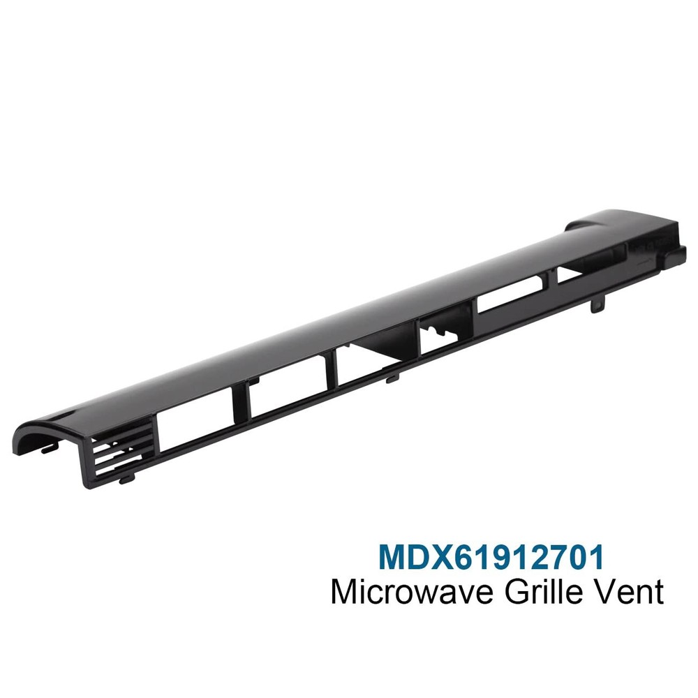 Replacement Microwave Vent Grille Black for LG Models Durable Airflow Component