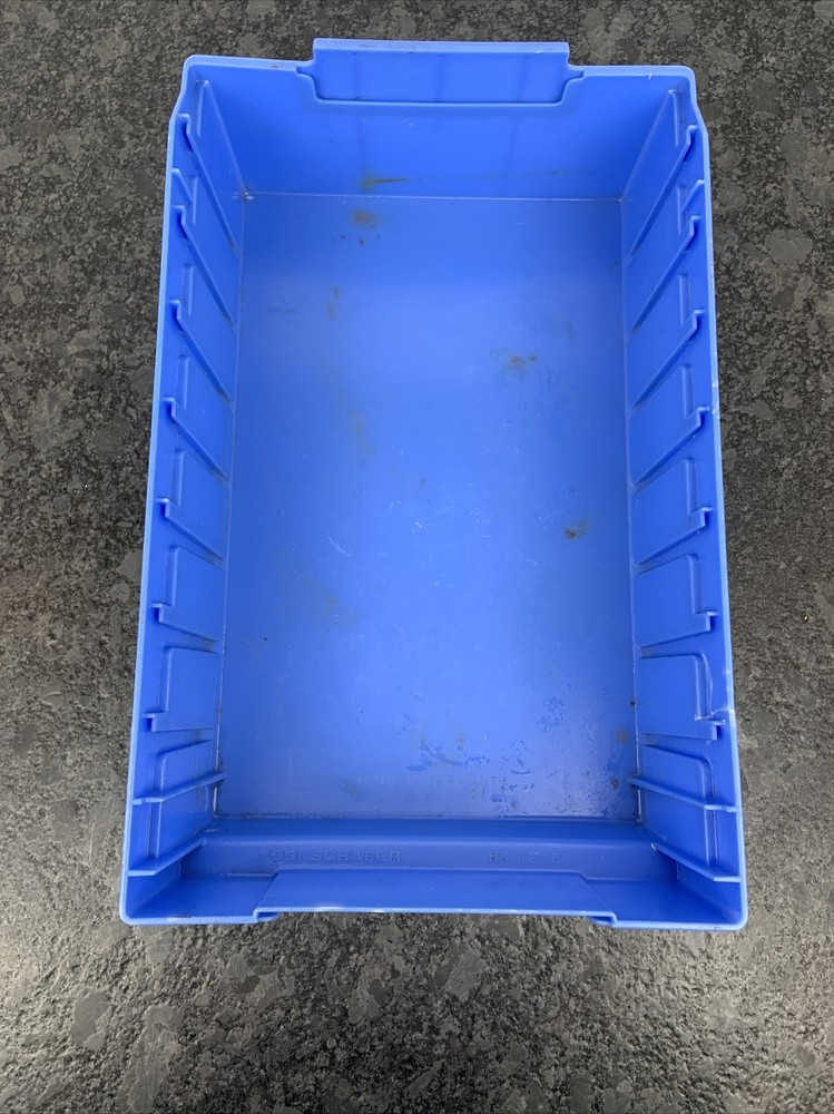 SSI Schaefer RK 421 B Polystyrene, Blue Shelf Container USIP
