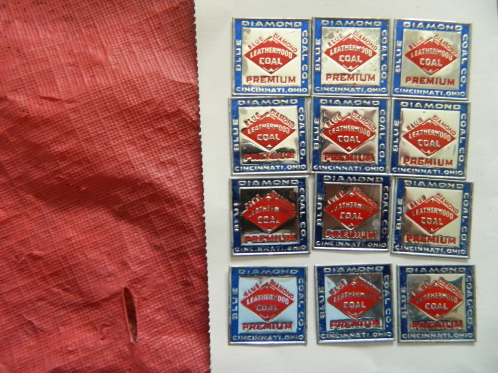 12 Coal Mining Scatter Tags