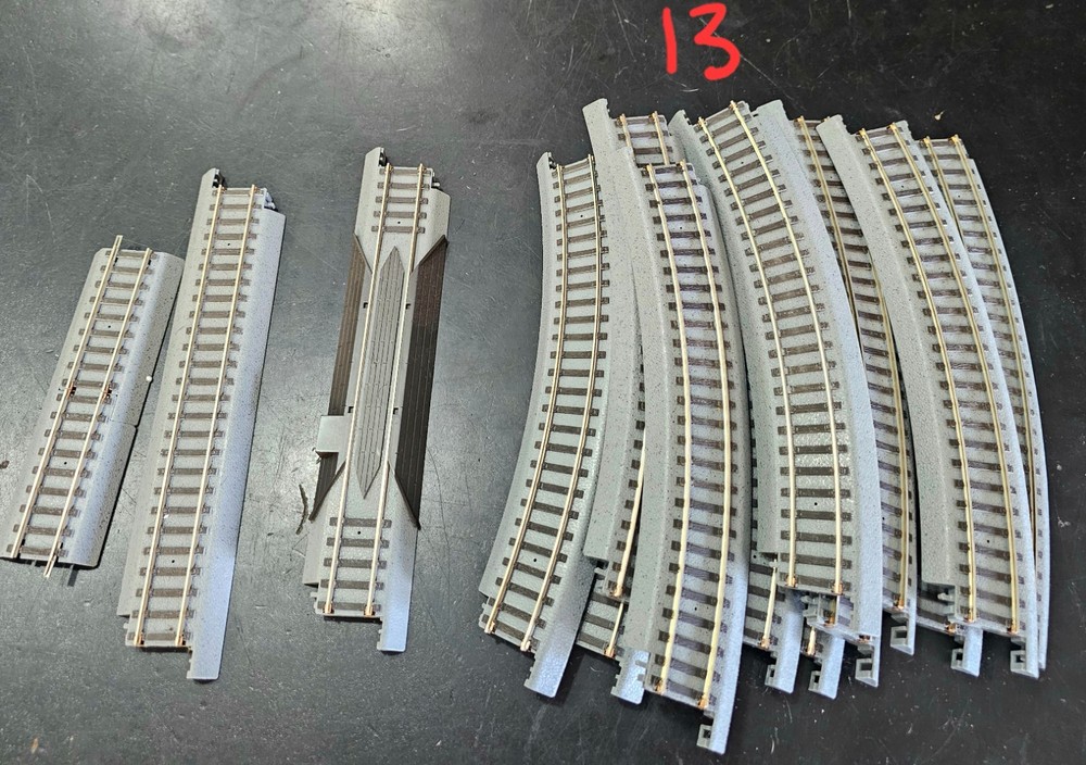 Hawthorne Village John Wayne Train AND Wolf Moonlight Express Train Set