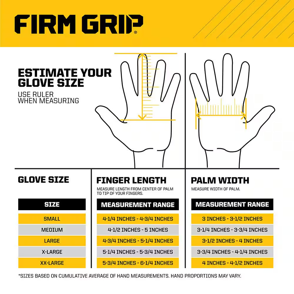 Large Pro-Fit Flex Impact Gloves