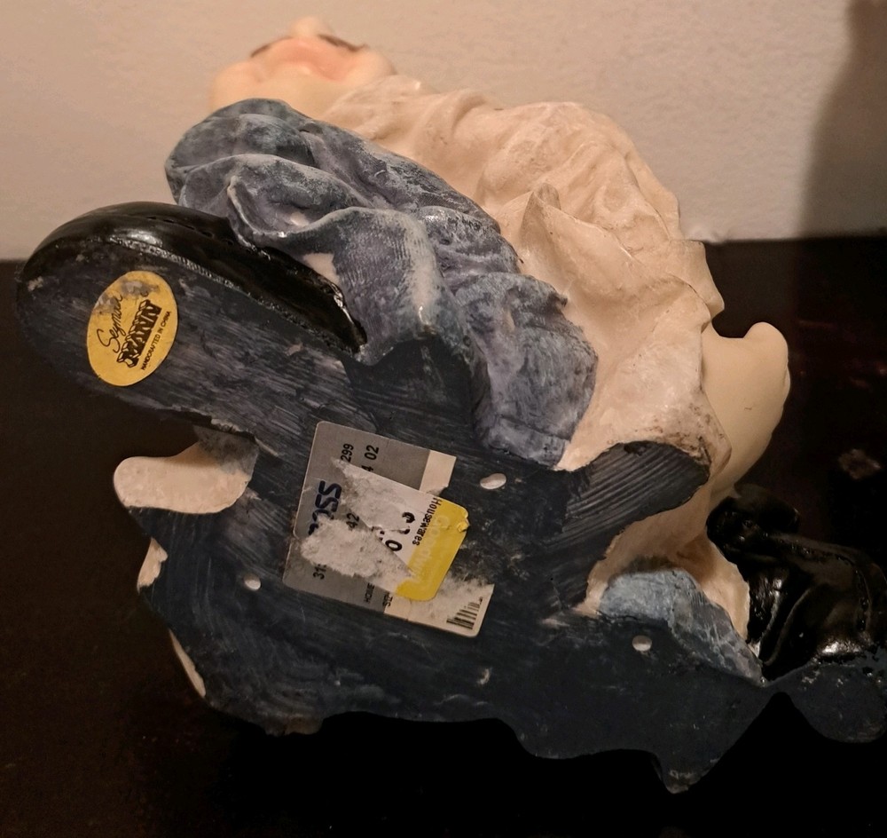 A Charming, Vintage Chef Wine Holder