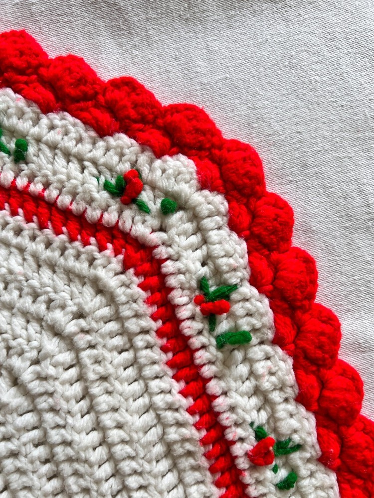 Blankets, crochet, Your Choice, One (1) - Holiday