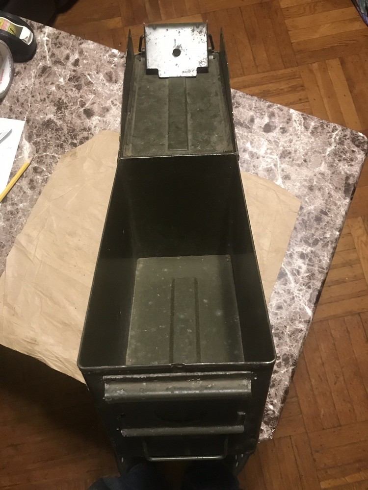 Vintage U.S. Military Ammo Empty Box