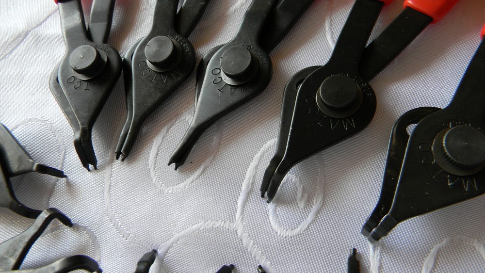 MATCO TOOLS 9PC COMBINATION INTERNAL/EXTERNAL SNAP RING PLIER SET #MST960