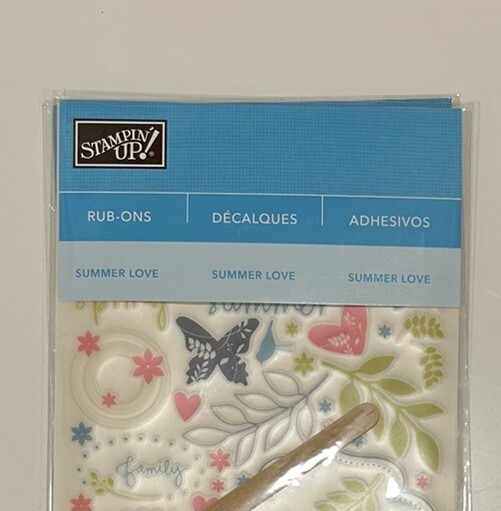 Stampin’ Up! Rub-ons, 3 Packages, New!