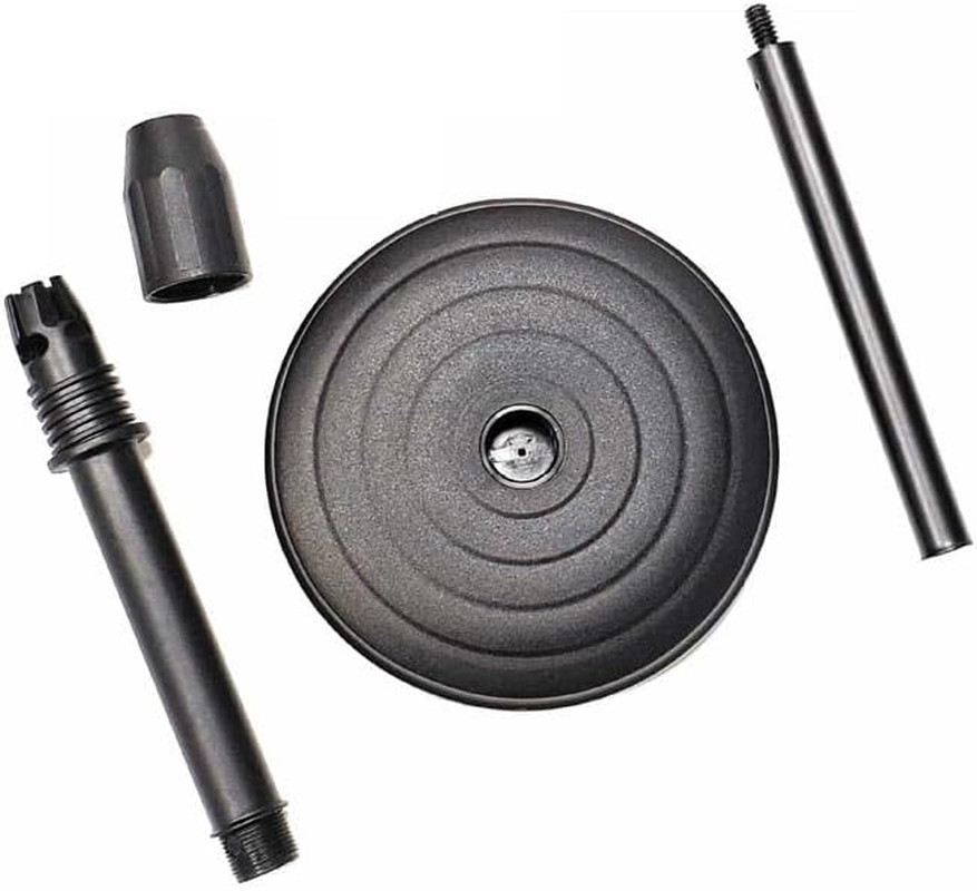 Thtrht Desktop Microphone Stand Replacement Weighted Metal Adjustable Table Mic