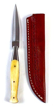 8 1/2" Bone Slim athame