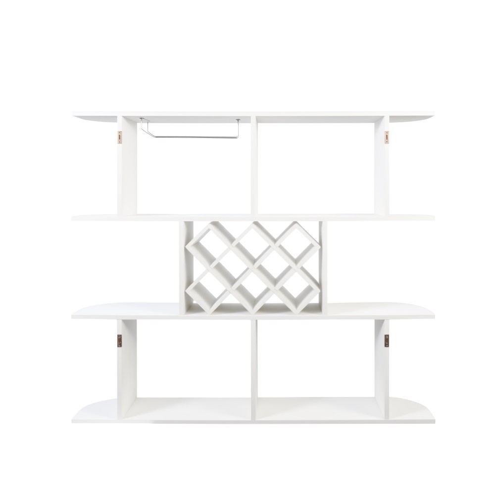 Wall Mounted 3 Tier Rack,Multifunctional Wall Mounted Wine Rack,Storage Rack