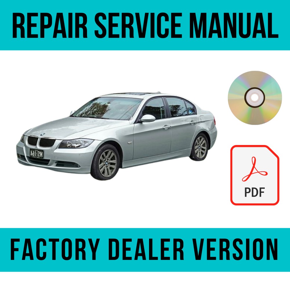 BMW E90 E91 E92 E93 2006-2011 Shop Repair Manual + Wiring
