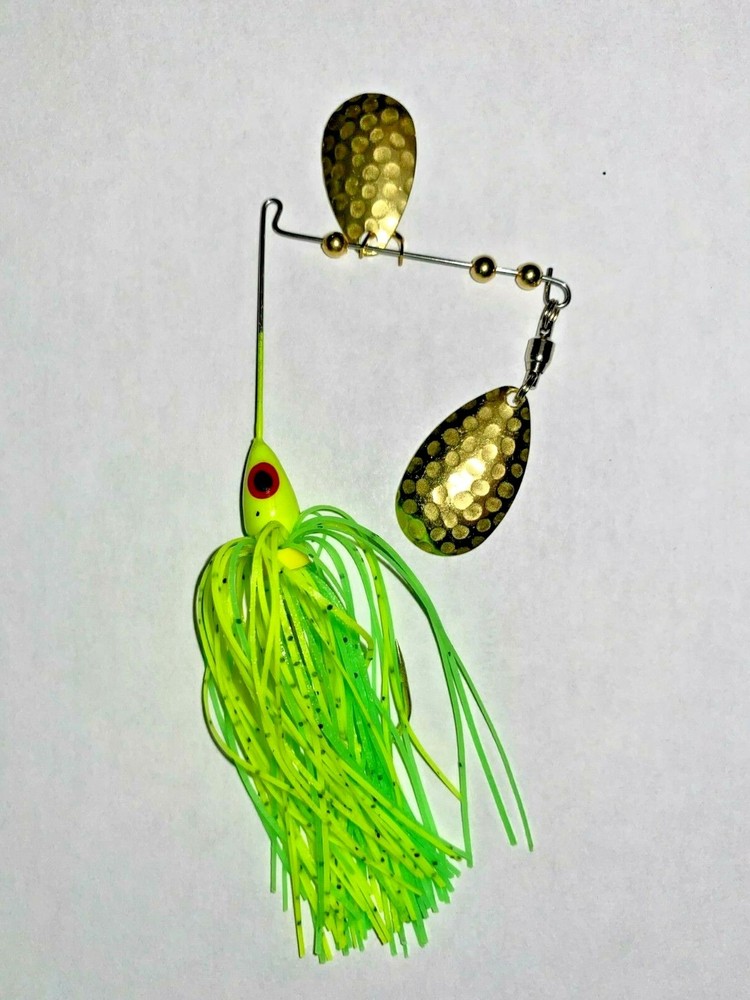 Custom Double Indiana Blade - Hammered Brass - Multiple Colors