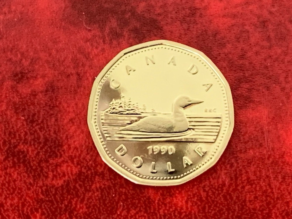 Canada 1 Dollar 1990 Proof Coin-Uncirculated