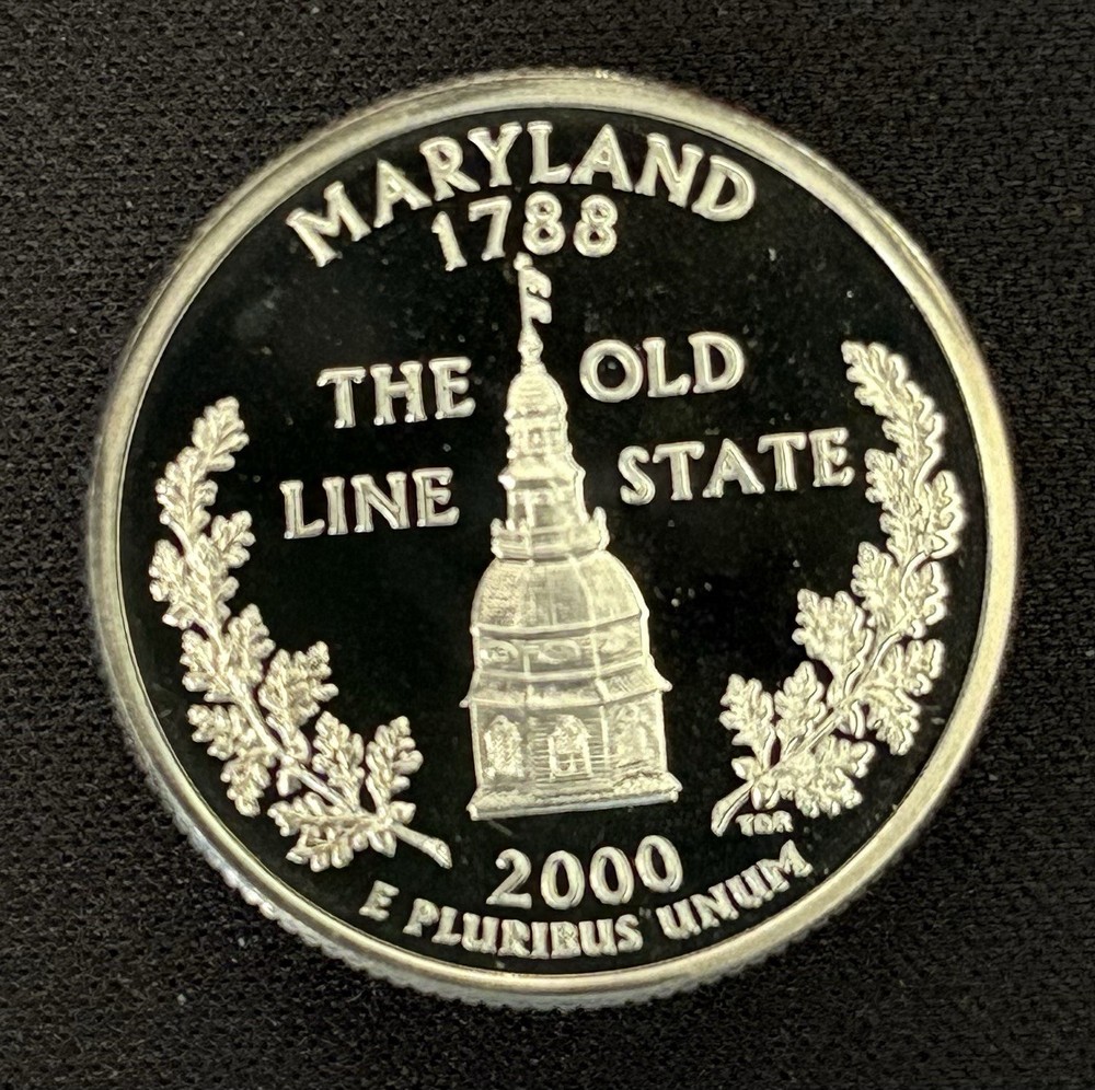 2000-S Maryland State Quarter Clad Proof Uncirculated