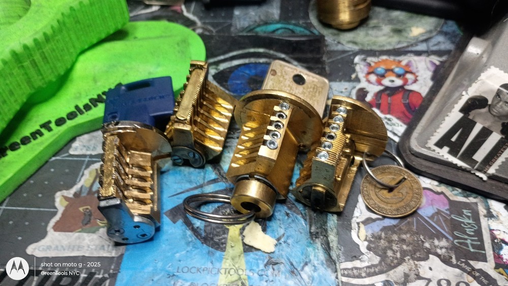 Medeco Original Cut-away Greentools