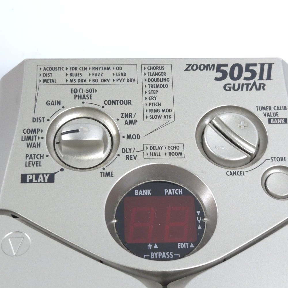 UNTESTED/AS IS/GOOD COSMETICALLY Zoom 505II Guitar Multi Effects Processor Pedal