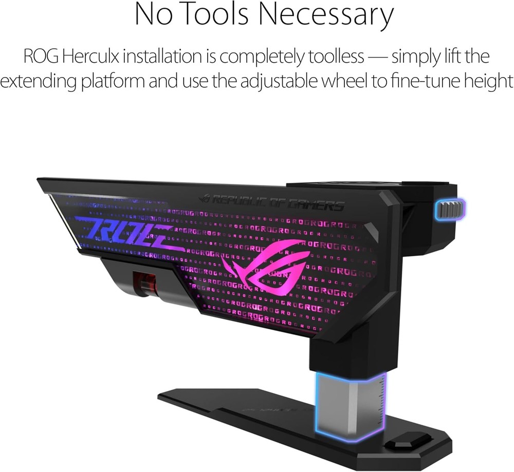 ASUS ROG Herculx RGB Graphics Card Support GPU Holder Bracket