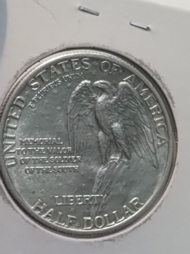 1925 STONE MOUNTAIN COMMEMORATIVE HALF DOLLAR CONFEDERATE CONFEDERACY COIN MS
