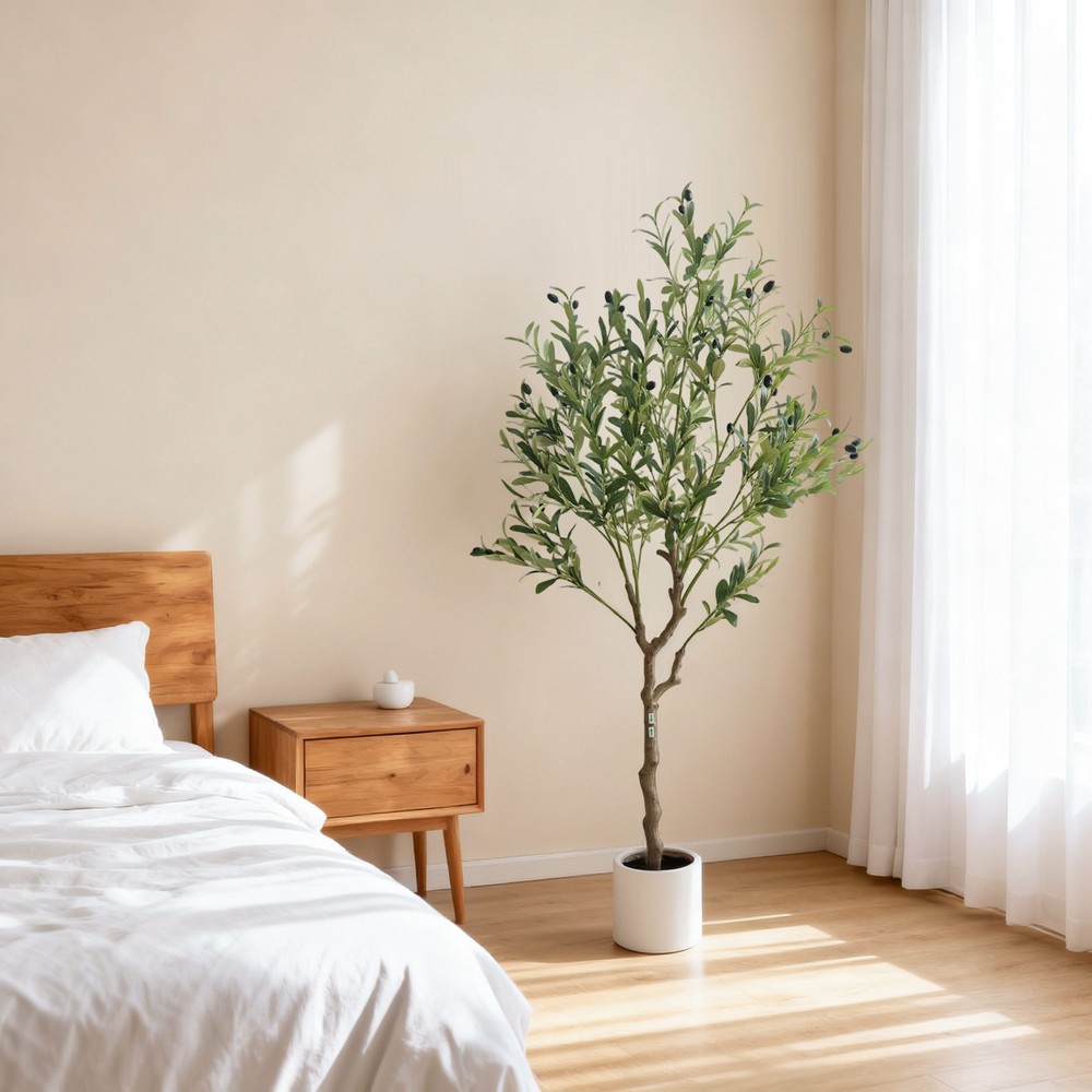 Artificial Olive Tree 150 cm Artificial Plant Artificial Plants Large Olive Tree