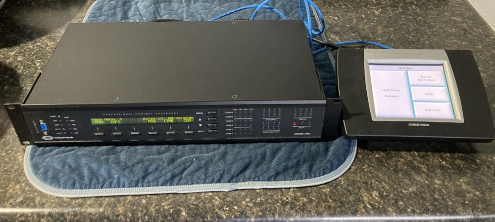 Crestron CNMSX-PRO Control Processor with TPS-1700 touch panel