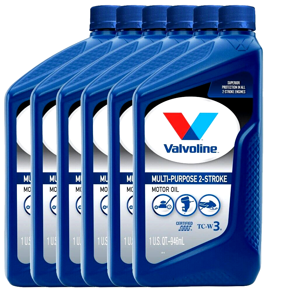 Valvoline Multi-Purpose 2-Stroke TC-W3 Engine Oil - 6 Quart