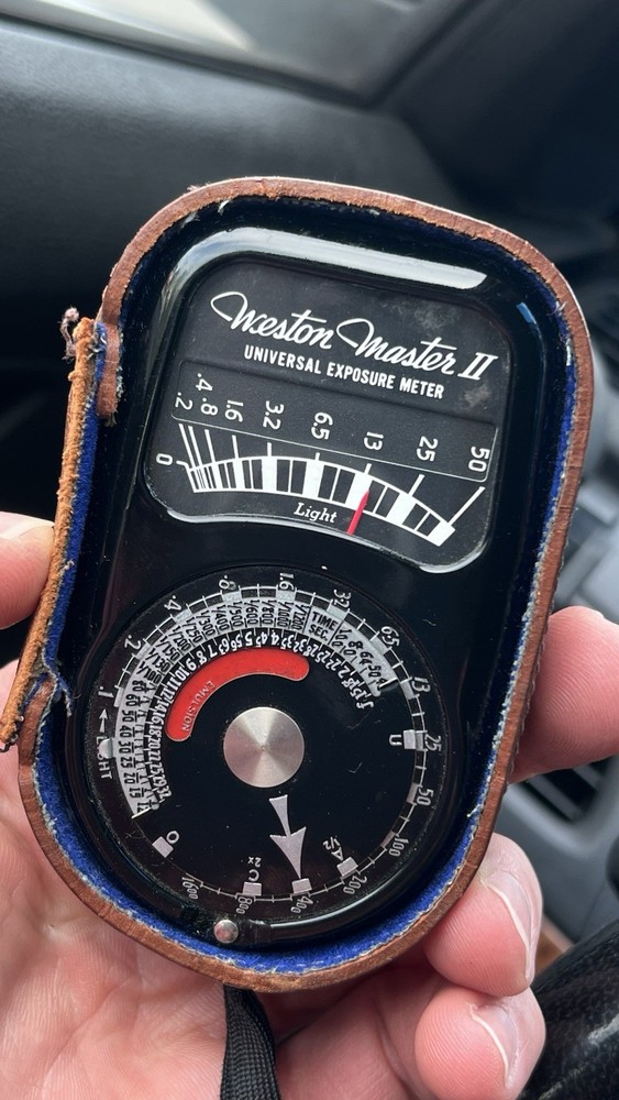 WORKING Weston Master II Universal Exposure Light Meter Model #735