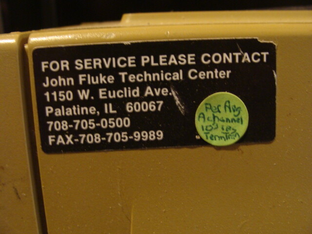 Fluke 7260A Universal Counter/Timer (Powers On & Buttons Function)