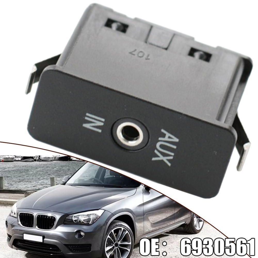 For 1 3 5 6 7 X3 SERIES/E60 E61 E81 E87 E90 Audio Aux In Socket/Plug/ New