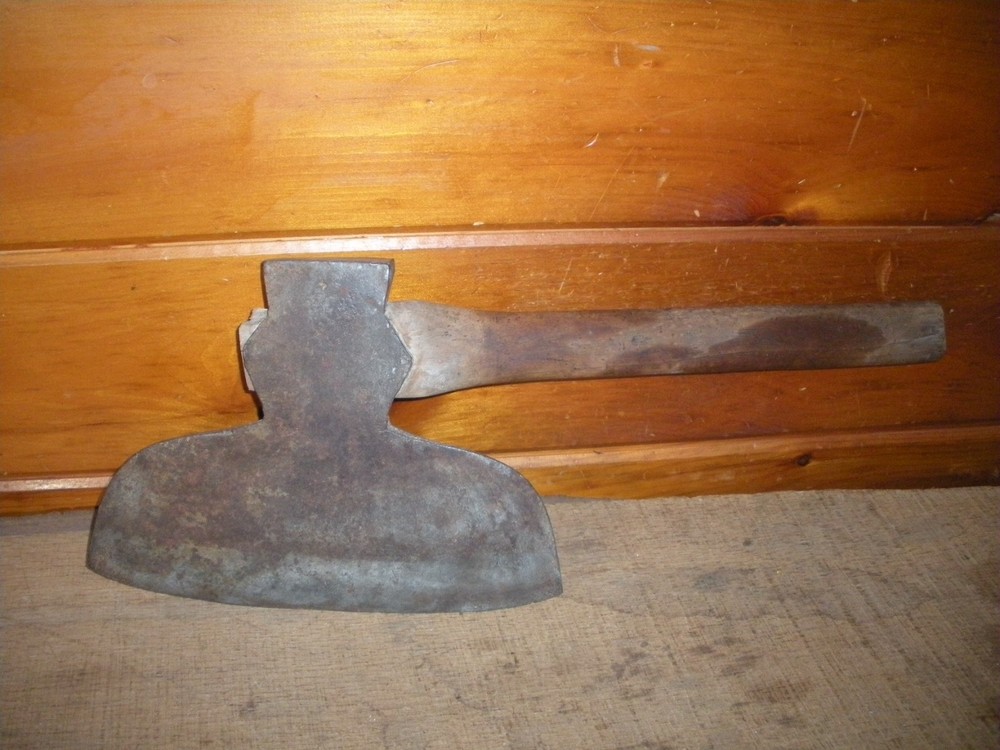 Vintage SIMMONS SUPERIOR Hewing Broad Axe / 12" Bit