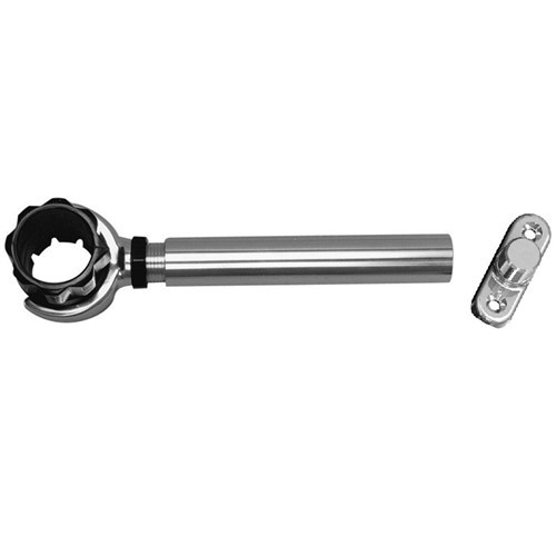 Rupp Threaded Antenna Support w/6" Pipe Mount & 1.5" Collar (PAK-0003)