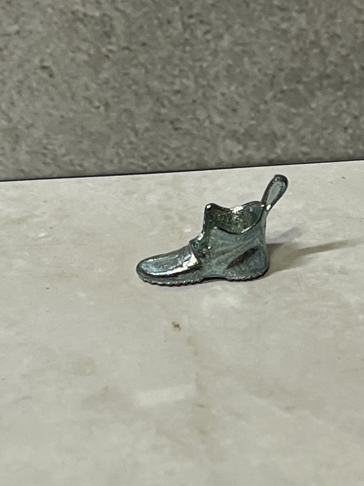 1995 Monopoly Chicago Edition - Replacement Metal Token SHOE