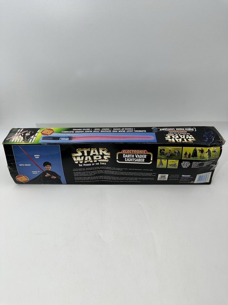 Hasbro Star Wars 1996 Darth Vader Electronic Lightsaber - Tested/Works