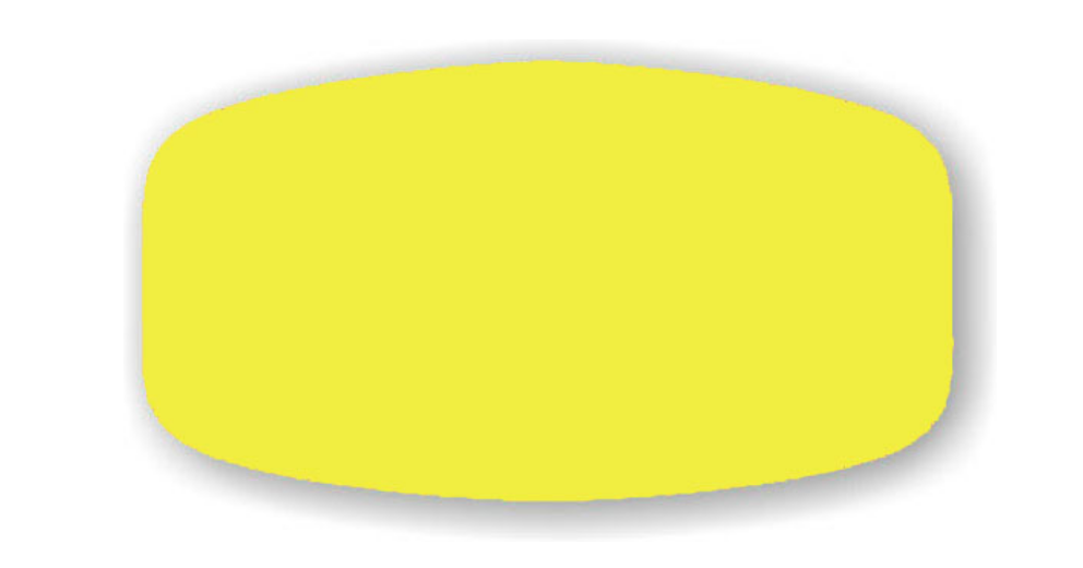 YELLOW BLANK LABELS 1000 each PER ROLL GREAT STICKERS store decals