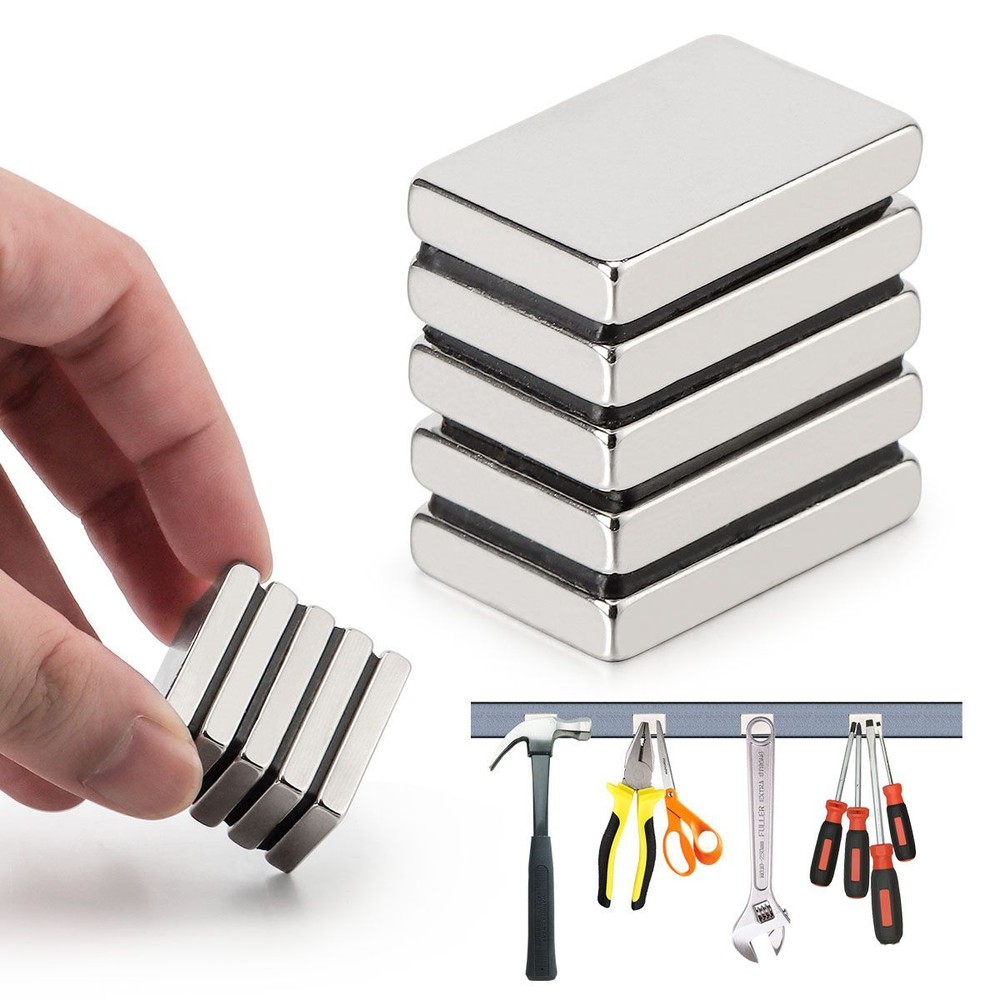 N52 Super Strong Rare Earth Block Neodymium Magnet Disc Thin Tiny Small Large