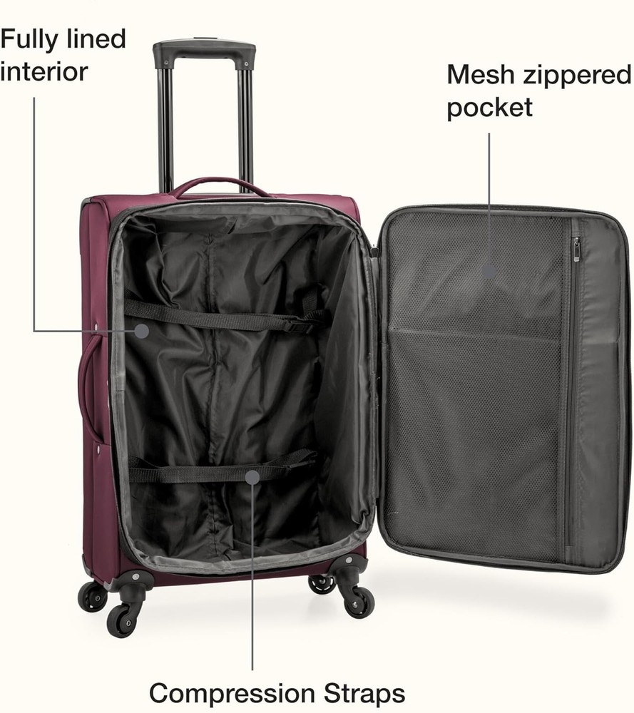 Anzio Spinner Suitcase - Lightweight & Water-Resistant