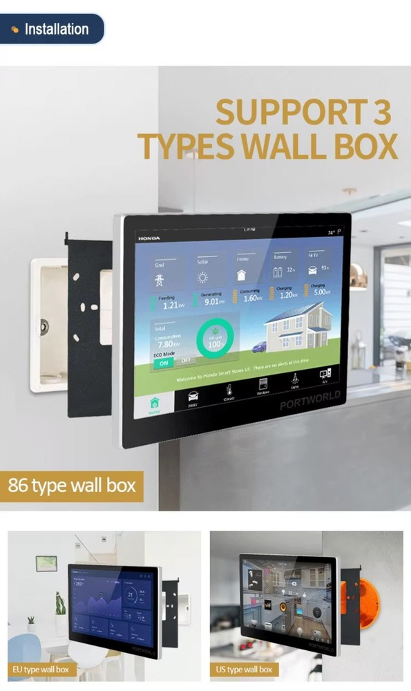 Home Automation 10 Inch Central Control Panel